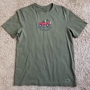NWOT Life is Good Tee